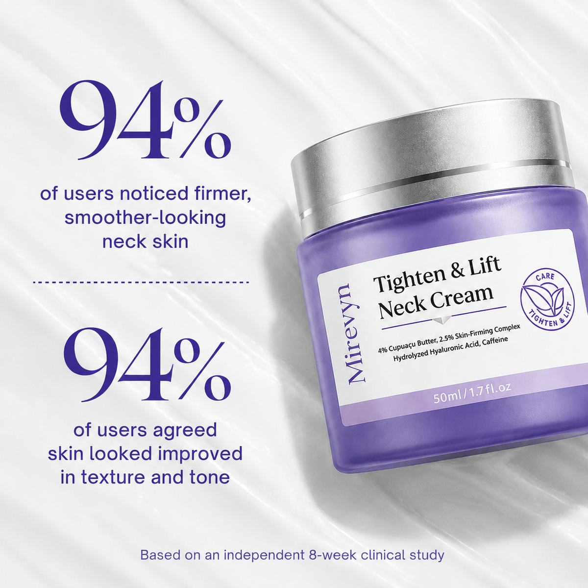 Last Day Buy 1 Get 1 Free✨Mirevyn💧Advanced Neck Firming Cream – Lift, Tighten & Restore Youthful-Looking Skin
